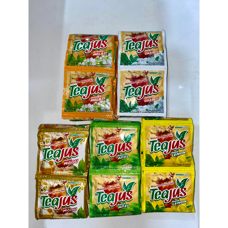 

Tea Jus Renteng Renceng isi 10 Sachet