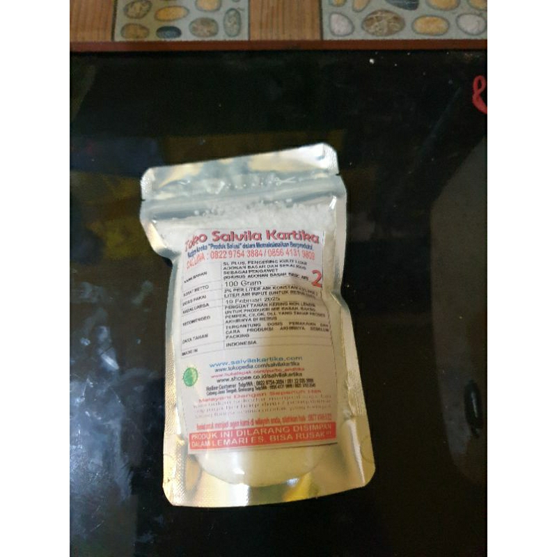

SLplus Bag 2 Pengering Kulit Luar adonan basah repack 100 gram