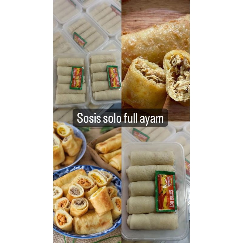 

[FROZEN FOOD] SOSIS SOLO FULL AYAM SIAP GORENG JUAL SOSIS SOLO MALANG MURAH GRATIS ONGKIR