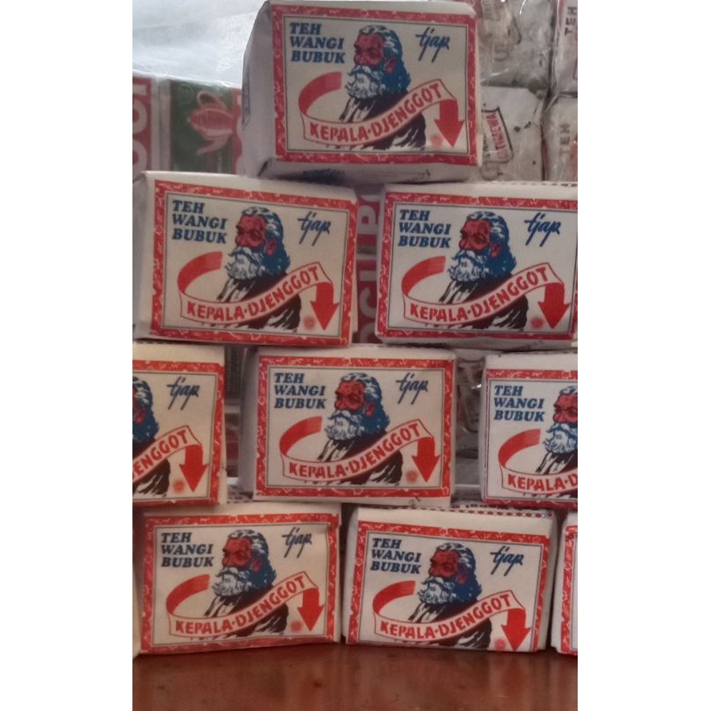 

TEH KEPALA DJENGGOT PUTIH 1 PAK ISI 10 PCS @ 40 GRAM