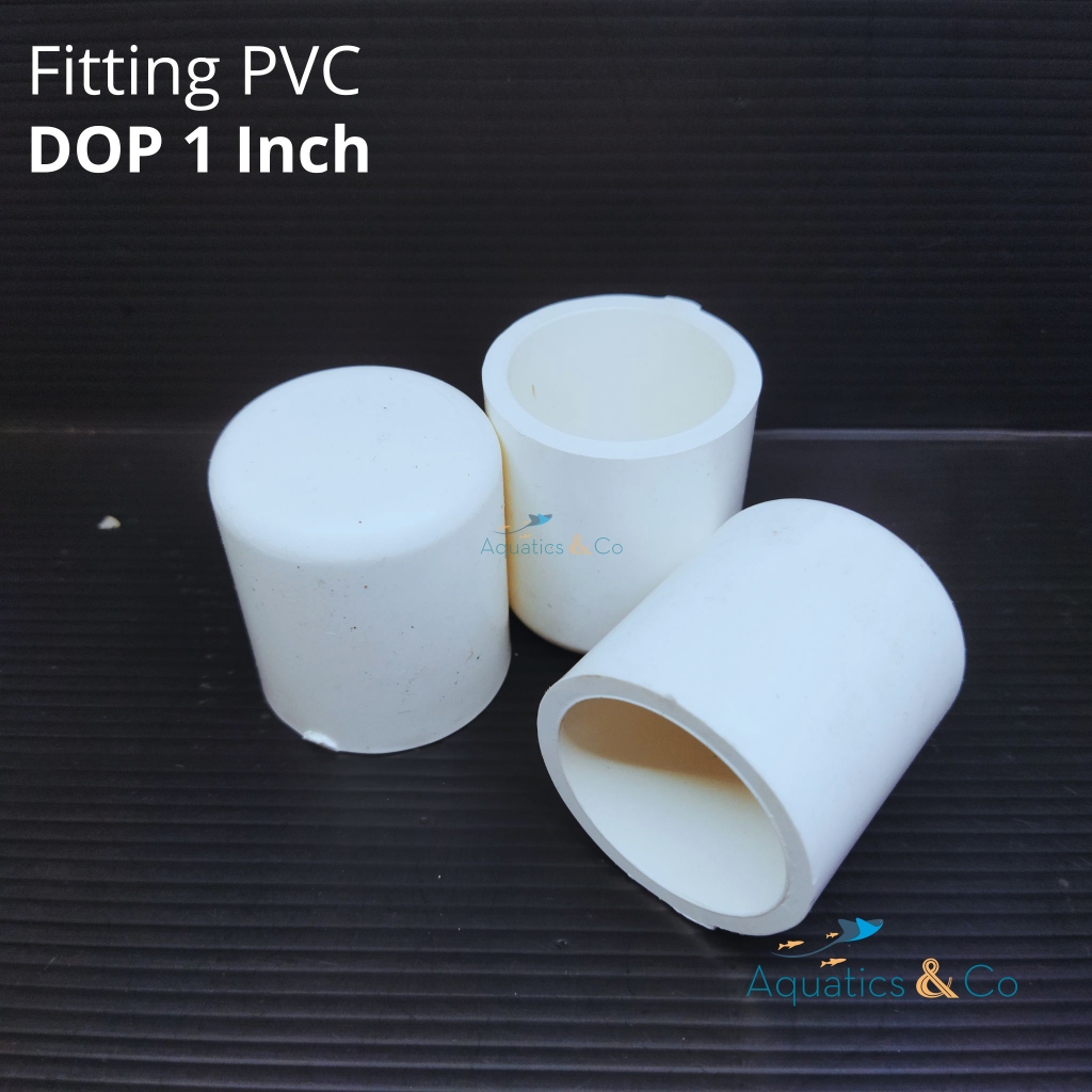 Dop Cap 1" Fitting PVC Pralon Dop AW 1 Inch Tutup Pipa Paralon Putih / AQC22101