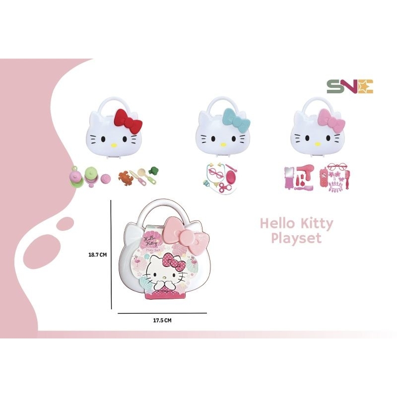 mainan anak hello Kitty playset