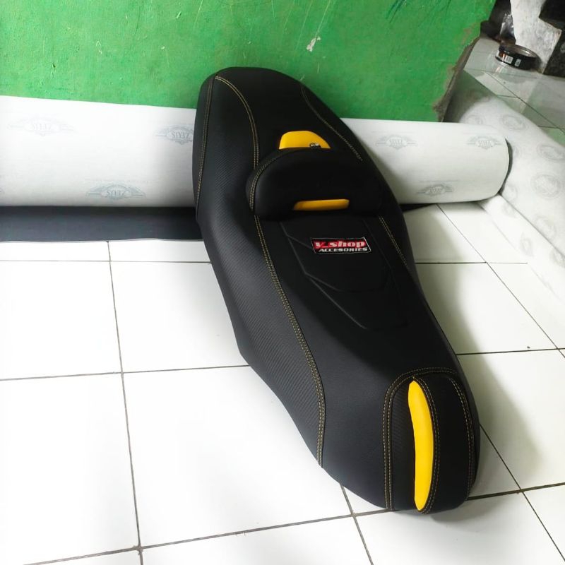 Jok Motor Xmax New Conected 2023 2024 Xmax 2022 Kebawah Pendek MBtech Modifikasi