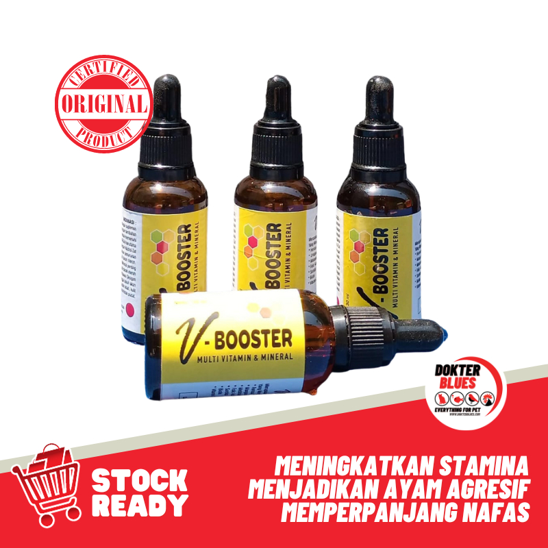 Vitamin Ayam Laga V-BOOSTER (30ml) Meningkatkan Energi