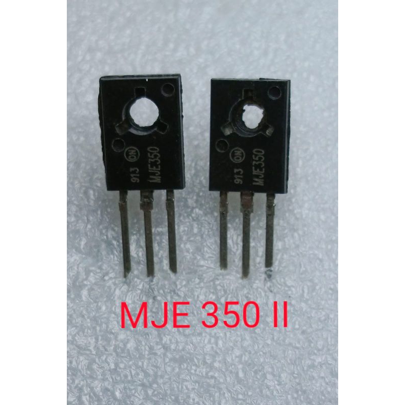IC TRANSISTOR MJE 350 II ASLI ORIGINAL TR MJE 350 II KUALITAS BAIK MJE350 II