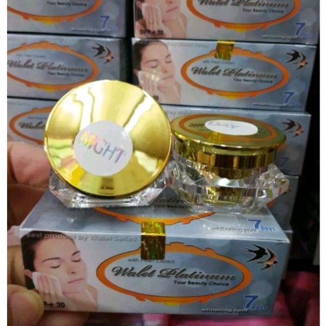 Cream Walet Platinum asli ori segel