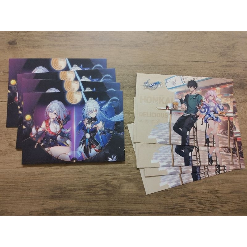 Postcard Kolaborasi Honkai Star Rail (HSR X Convivium)