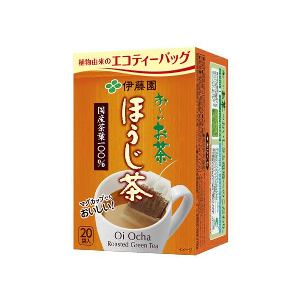 

Itoen Ito En Oi Ocha Eco Tea Bag Roasted Green Tea Hojicha 20 x 1.8 Gram