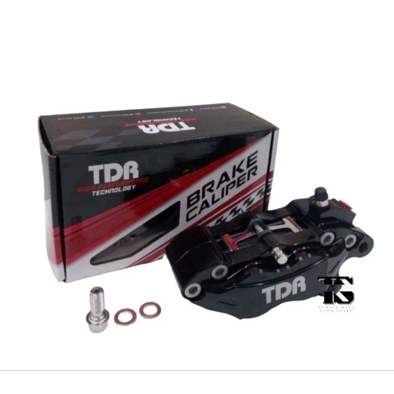 Kaliper 4 Piston Axial TDR CNC Brake Caliper 4 Piston Kanan Kaliper 4 Piston Axial
