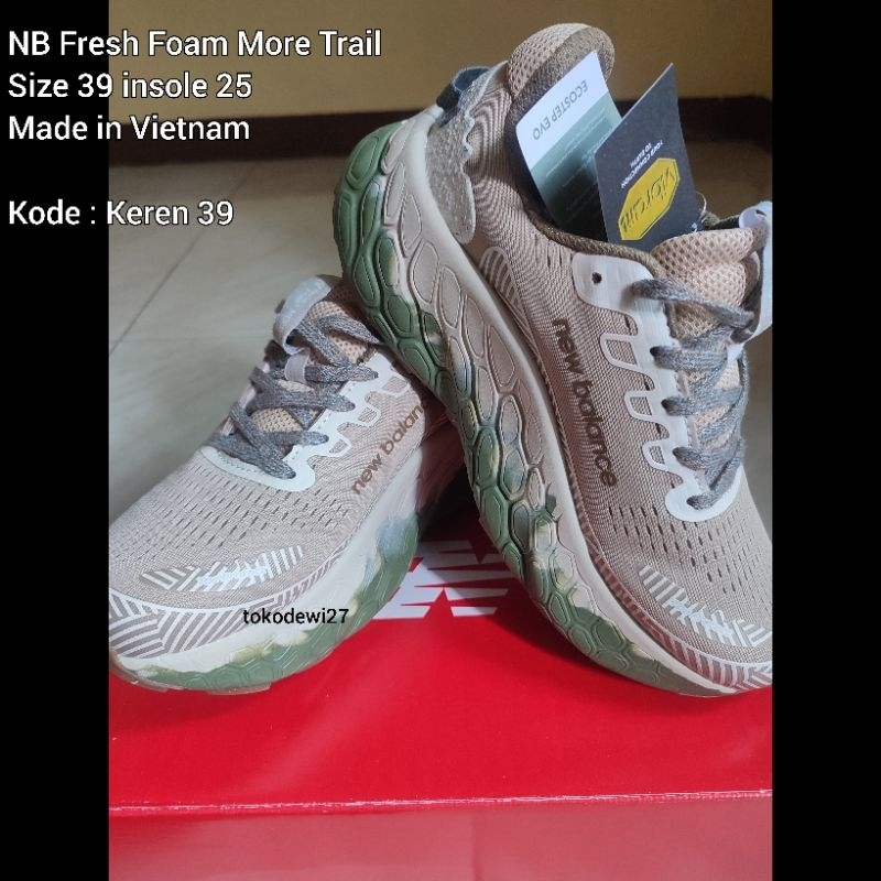 Sepatu New Balance Fresh Foam More Trail NB