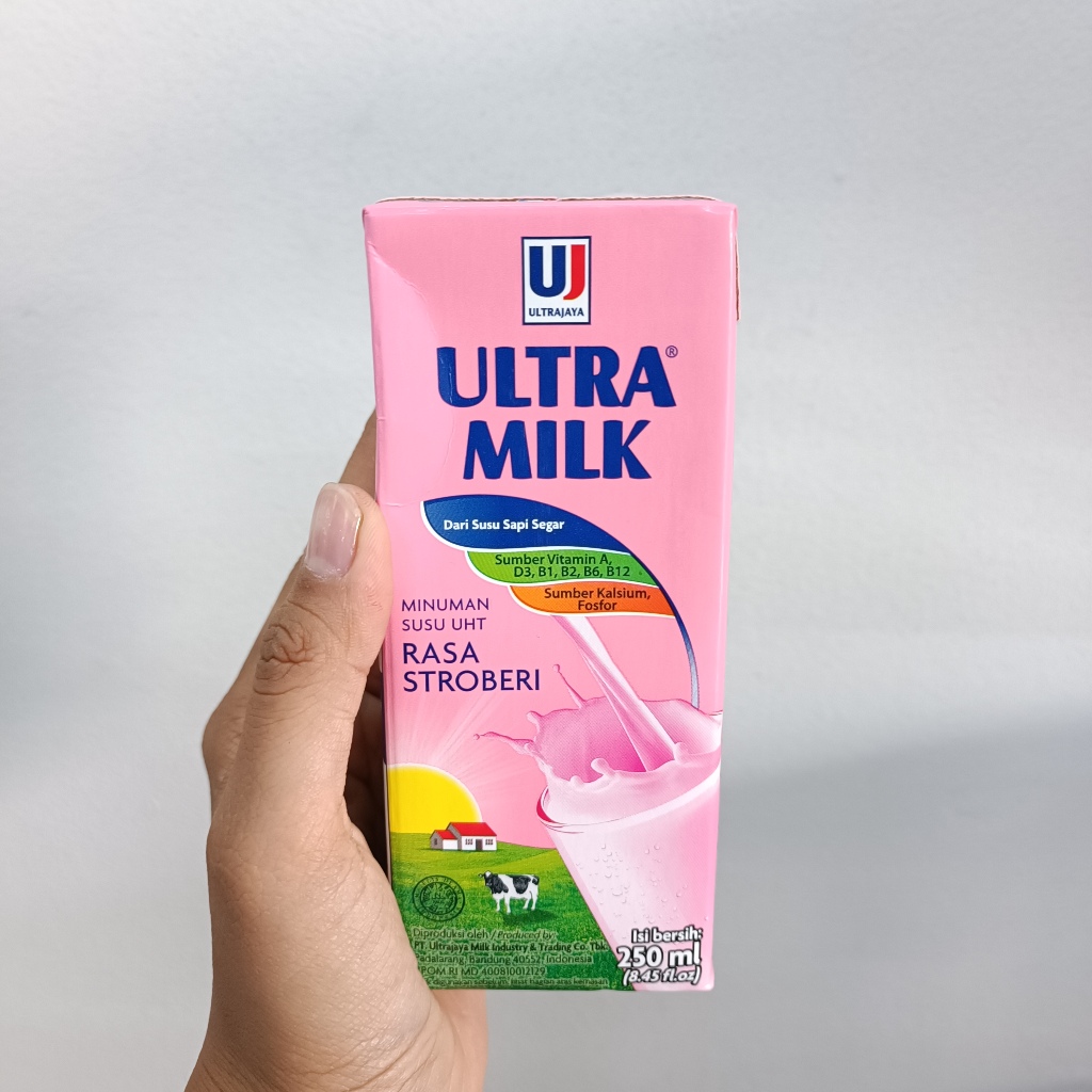 

SUSU UHT ULTRA MILK STRAWBERRY 250ML