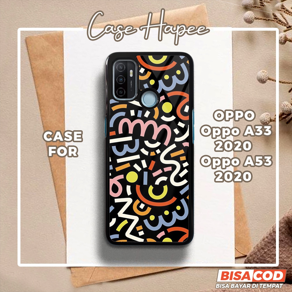 Case Oppo A33 2020 A53 2020 Casing Oppo A33 2020 A53 2020 [DDLE] Casehapee Case Glossy Case Aestheti