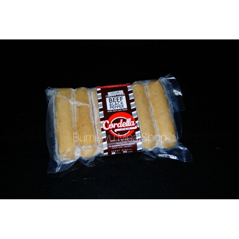 

Cordella Beef Blackpepper (6pcs) 340gr