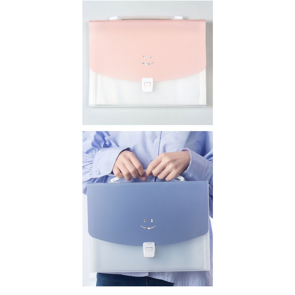 map plastik dokumen A4 13 slot /Map Folder A4/map Keeper Pocket Lucu / MODEL TAS MP-01