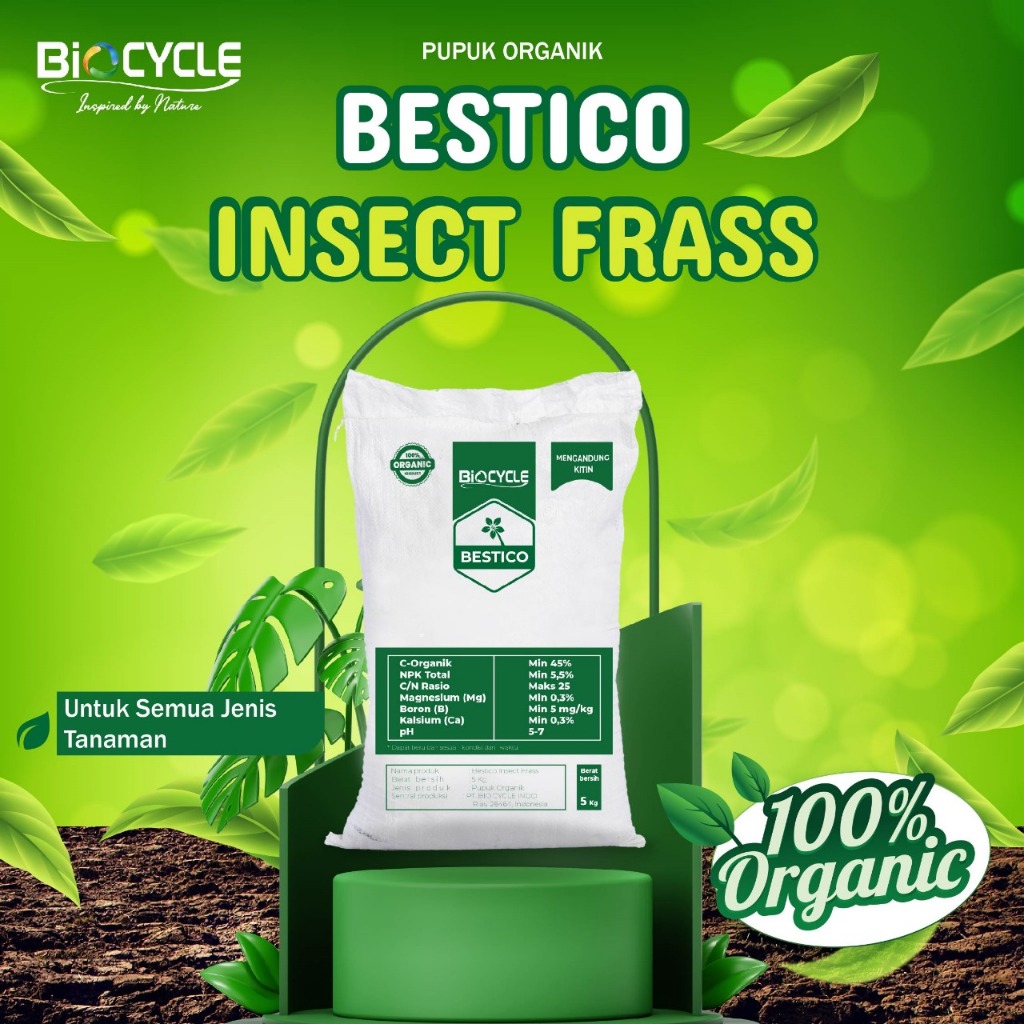 PUPUK BESTICO INSECT FRASS
