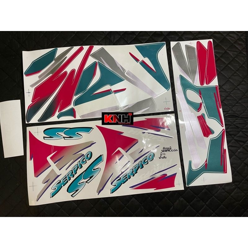 Striping Kawasaki Serpico SS