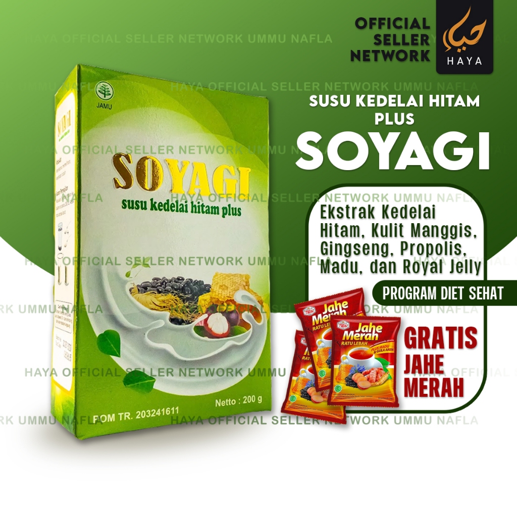 

SOYAGI Susu Kedelai Rendah Kalori 200gr