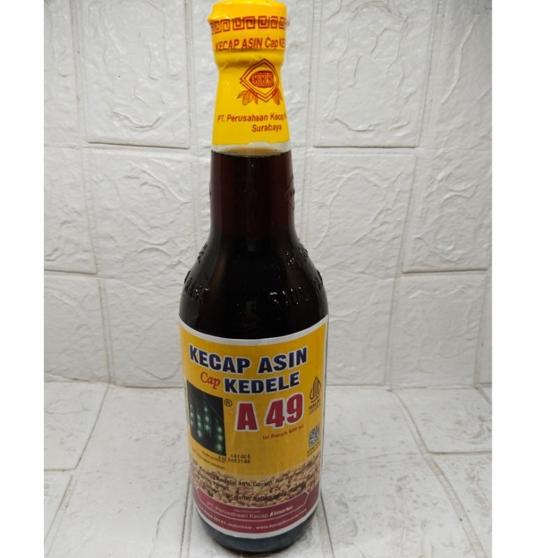 

Kecap Asin Cap "Kedele" A49 [600 ml]