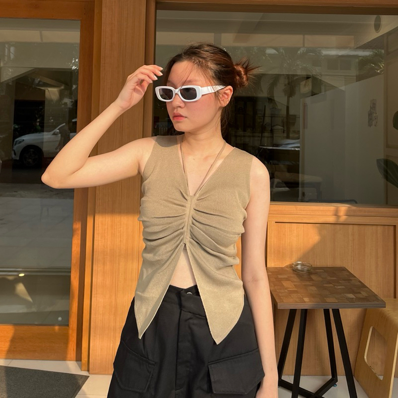 BERLYN TOP - PAKAIAN WANITA/ ATASAN WANITA