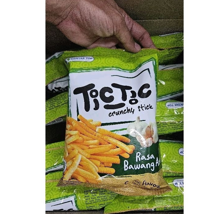 PCS 70GR - TIC TIC RASA BAWANG ASLI / SNACK MAKANAN RINGAN TICTIC 001192