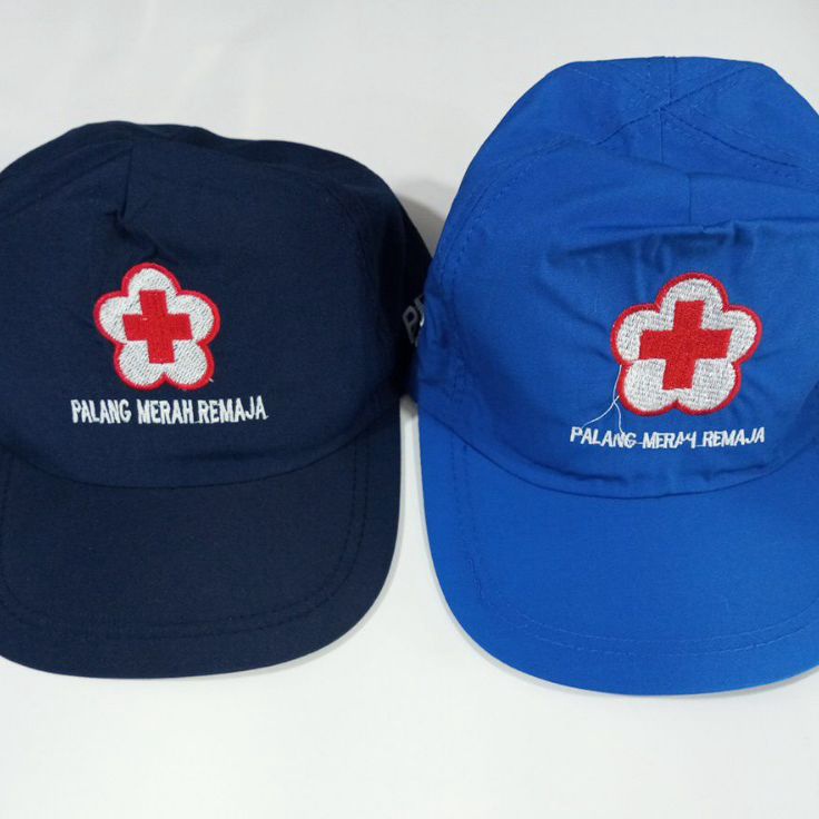 Topi PMR BIRU / NAVY / Madya Junior High School