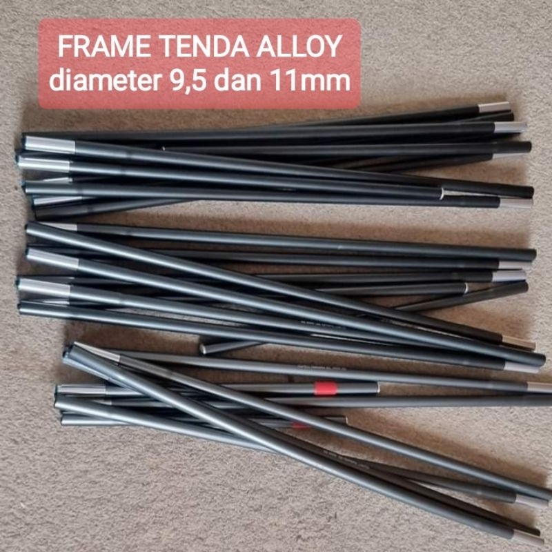 FRAME TENDA CAMPING ALUMINIUM ALLOY FULL SET