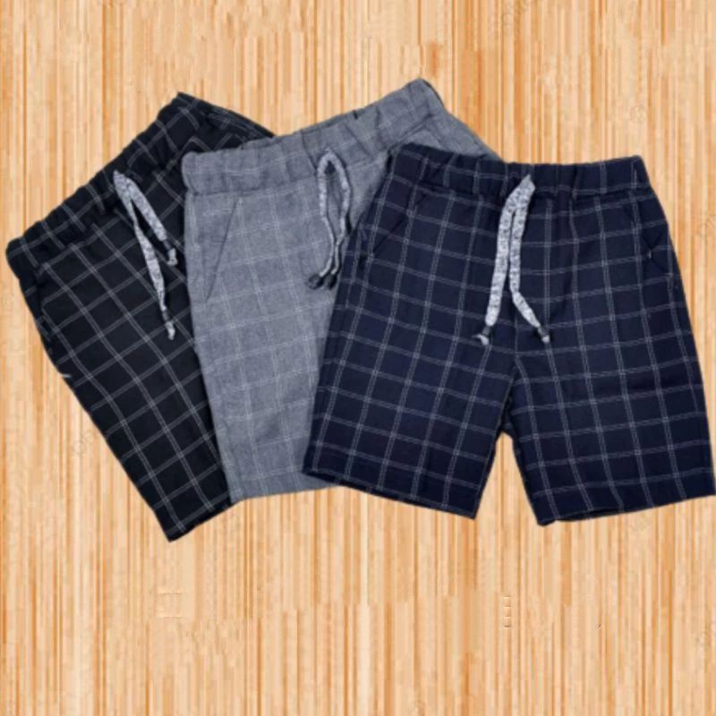 Celana Pendek Anak Tartan Cowok Laki Laki Usia 5 6 7 8 9 10 11 12 13 14 Tahun | Celpen Motif Kotak S