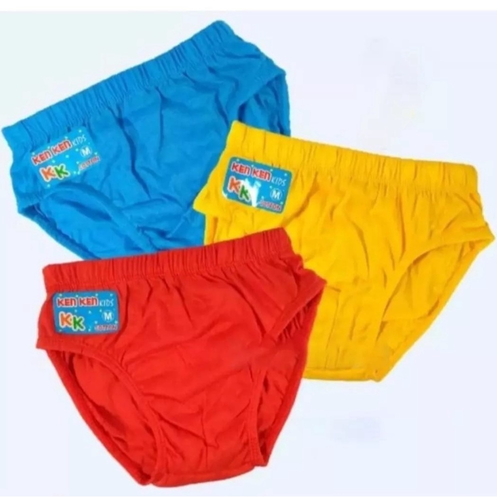 COD✅ TERMURAH✅ 6 Pcs Celana Dalam Anak Laki-Laki Polos/CD Anak Cowok Polos/CD ANAK TK SD