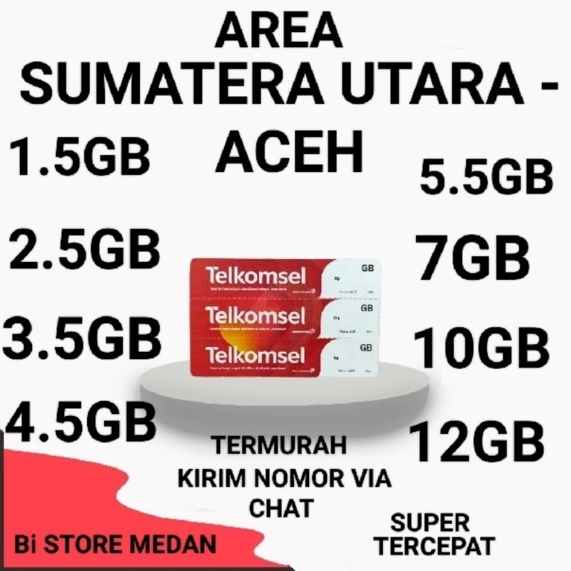 VOUCHER TELKOMSEL MURAH SUMUT-ACEH