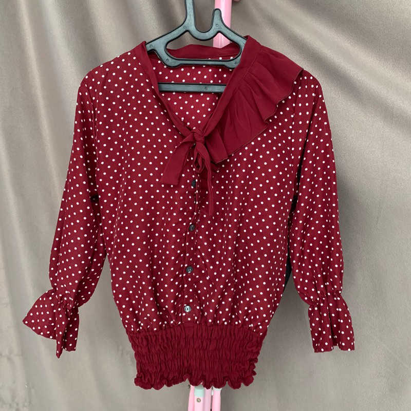 PL kemeja blouse atasan by pakaeanku