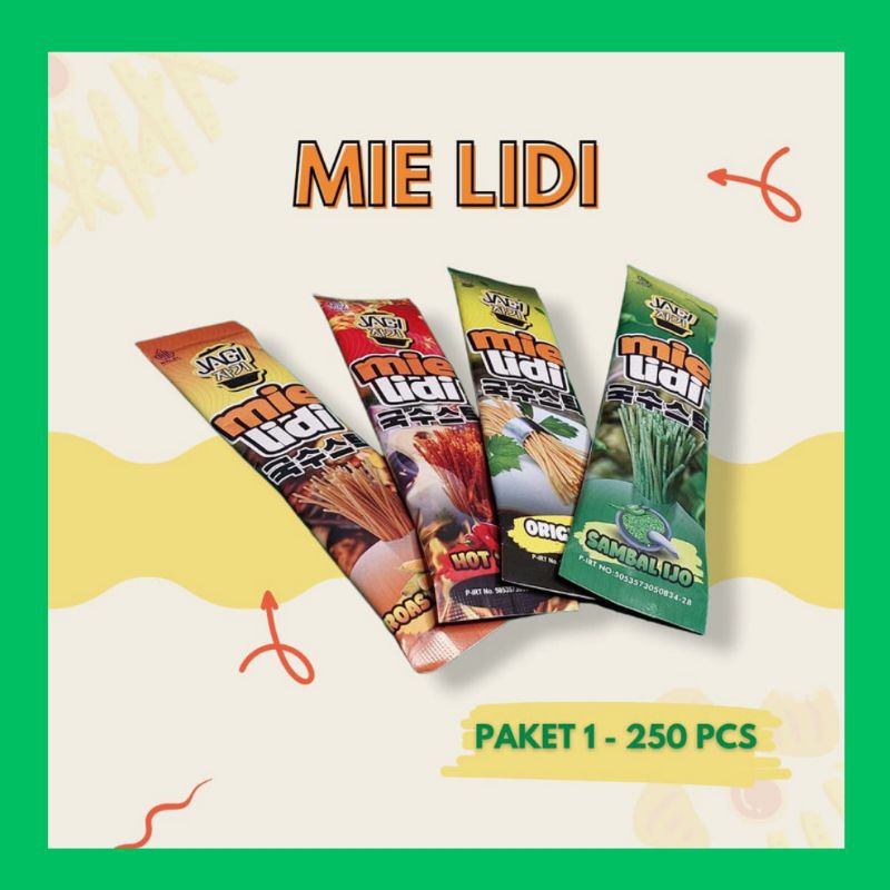 

Mie lidi JAGI paket usaha
