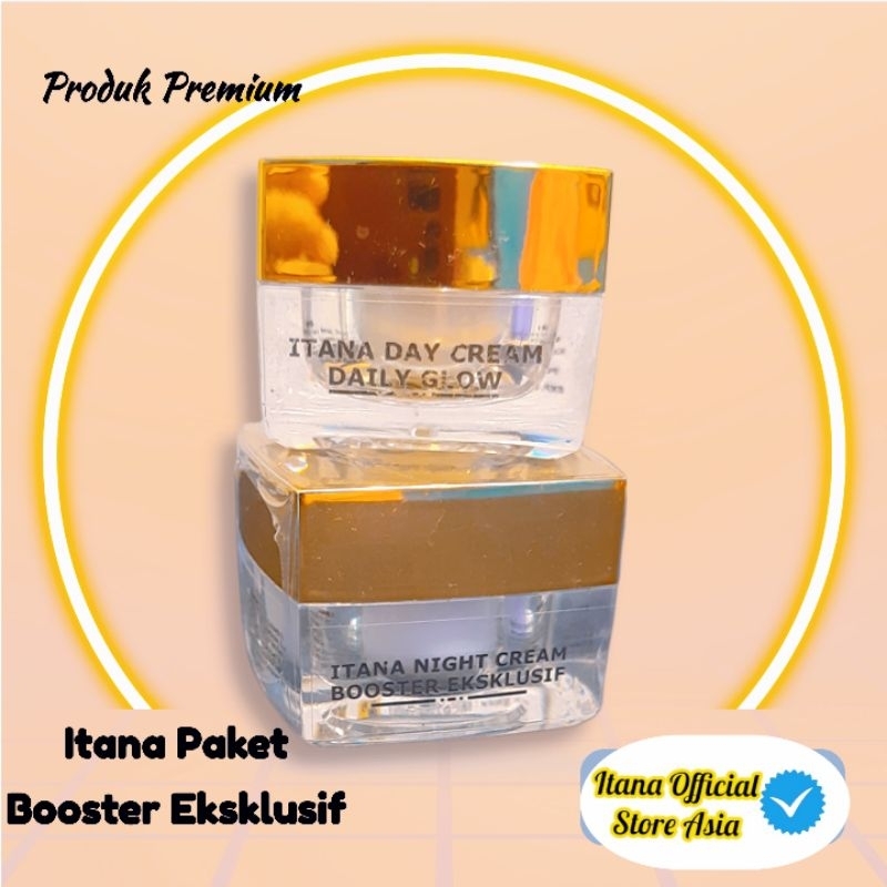 Itana Paket Booster Eksklusif bpom |Itana booster eksklusif/Itana pemutih wajah