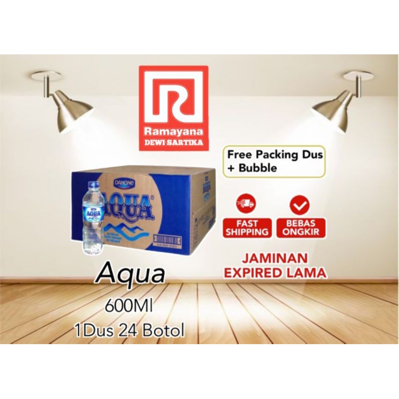 

Aqua Botol 600ml Isi 24 Botol