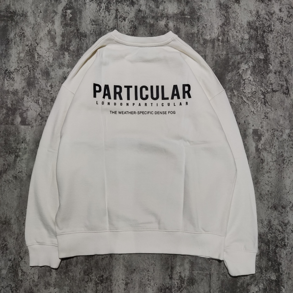 CREWNECK By SPAO PARTICULAR SECOND BLU266