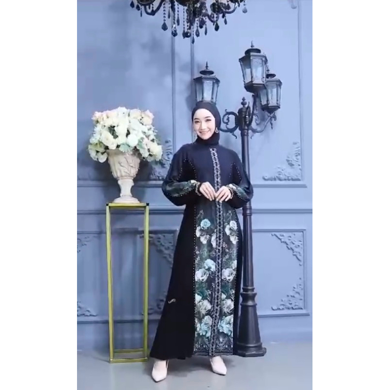 ABAYA JUMBO Abaya TURKEY COMERA 002 JUMBO BUSUI / Abaya Turkey Dubai Busui Dress - Baju Abaya Rompi 