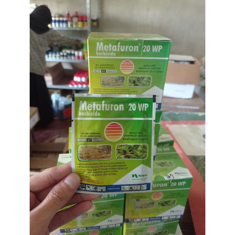 HERBISIDA METAFURON 20 WP 5 GR