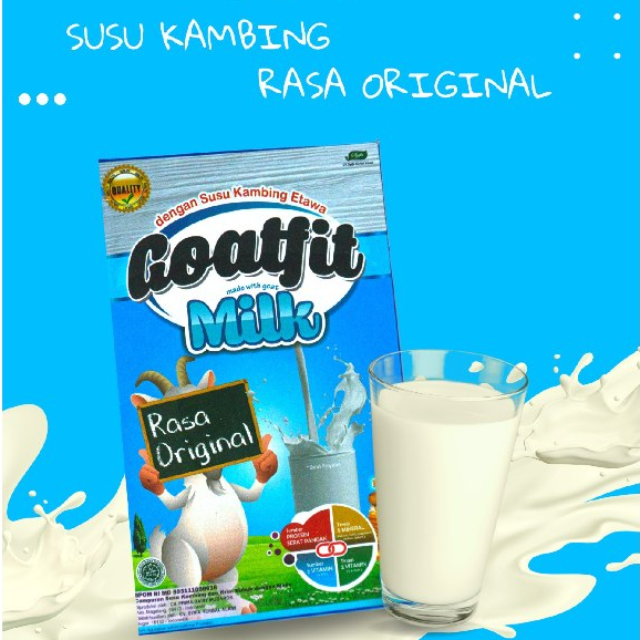 

Susu Kambing Plus Royal Jelly - Goat Fit Milk Goatfit 200 gram