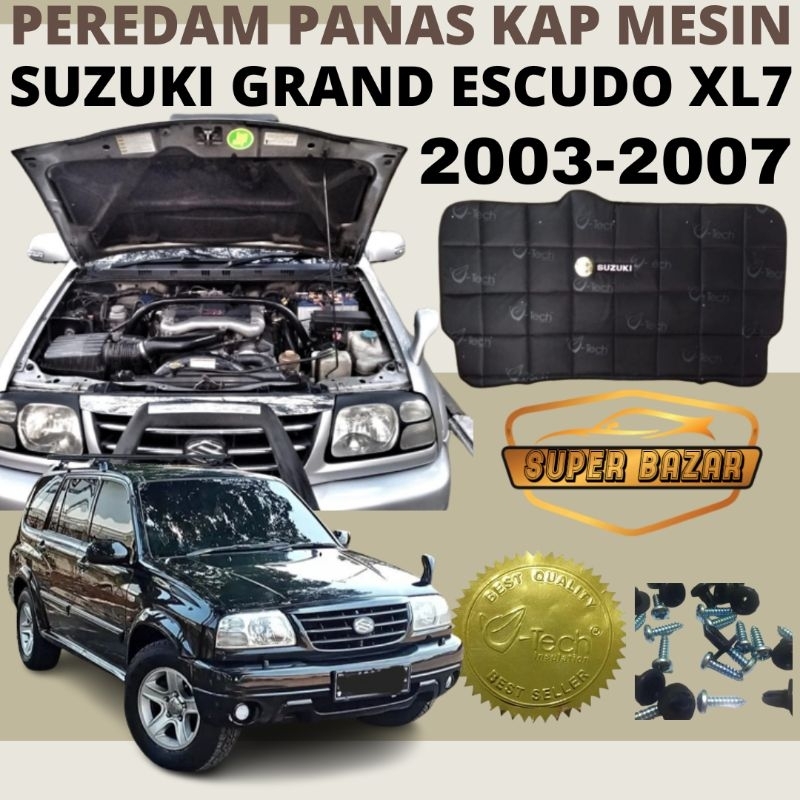 SUZUKI GRAND ESCUDO XL7 peredam panas kap mesin mobil