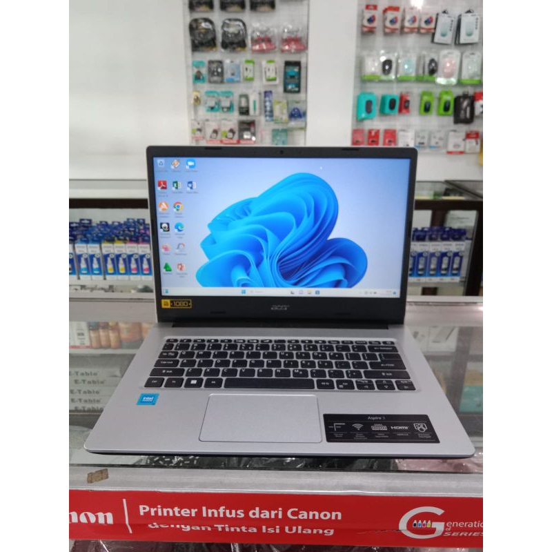 Laptop Acer Aspire 3 A314 intel N5100 Ram 8 GB