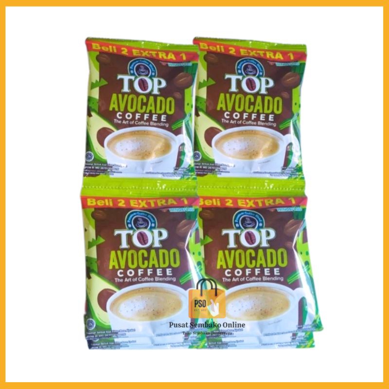 

Top Coffee Kopi Instan Avocado (10 + 5 Sachet / 1 Renceng)