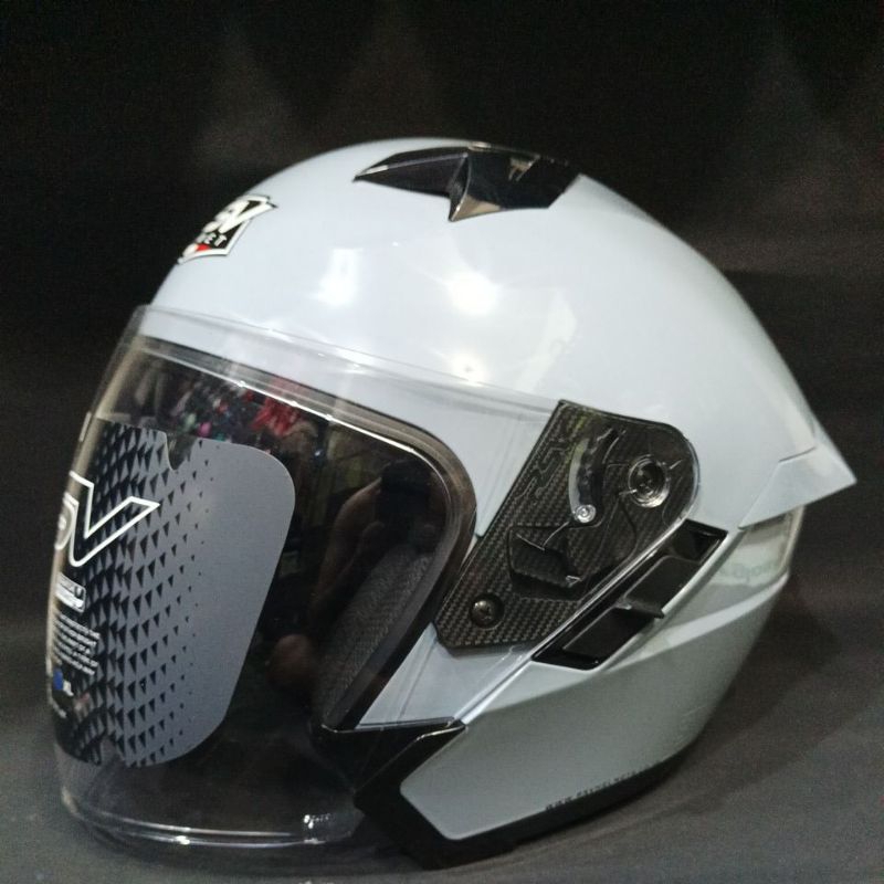HELM RSV SV 300 SOLID MODERN GREY RSV SV300 HALF FACE
