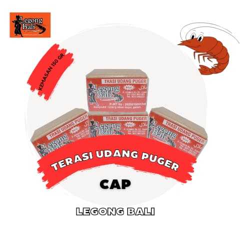 Terasi Trasi Udang Puger Legong Bali 100 gr