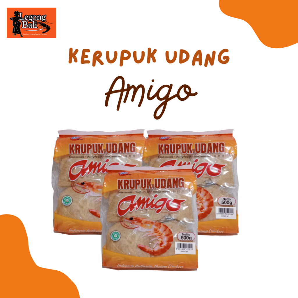 

LEGONG BALI AMIGO KERUPUK UDANG MENTAH 500 GR