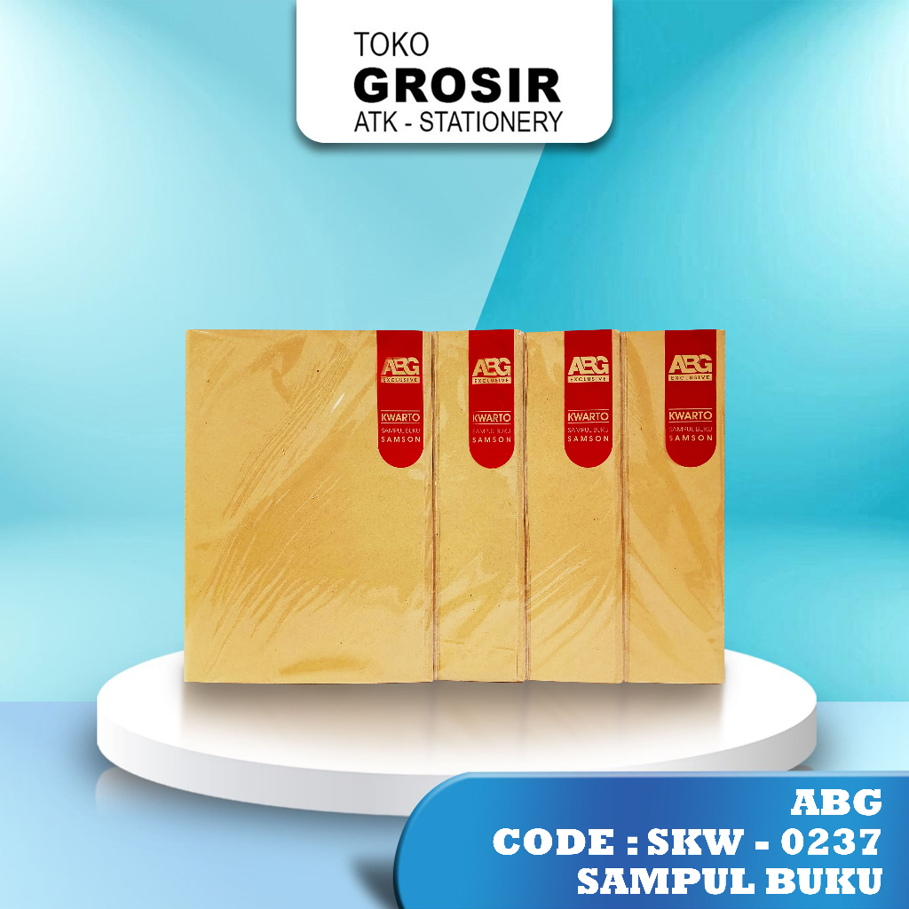 

Sampul Buku A5 Polos - ABG SKW 0237 - Coklat