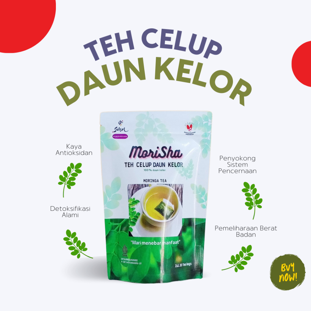 

Teh Celup Daun Kelor - Oleh Oleh Makassar