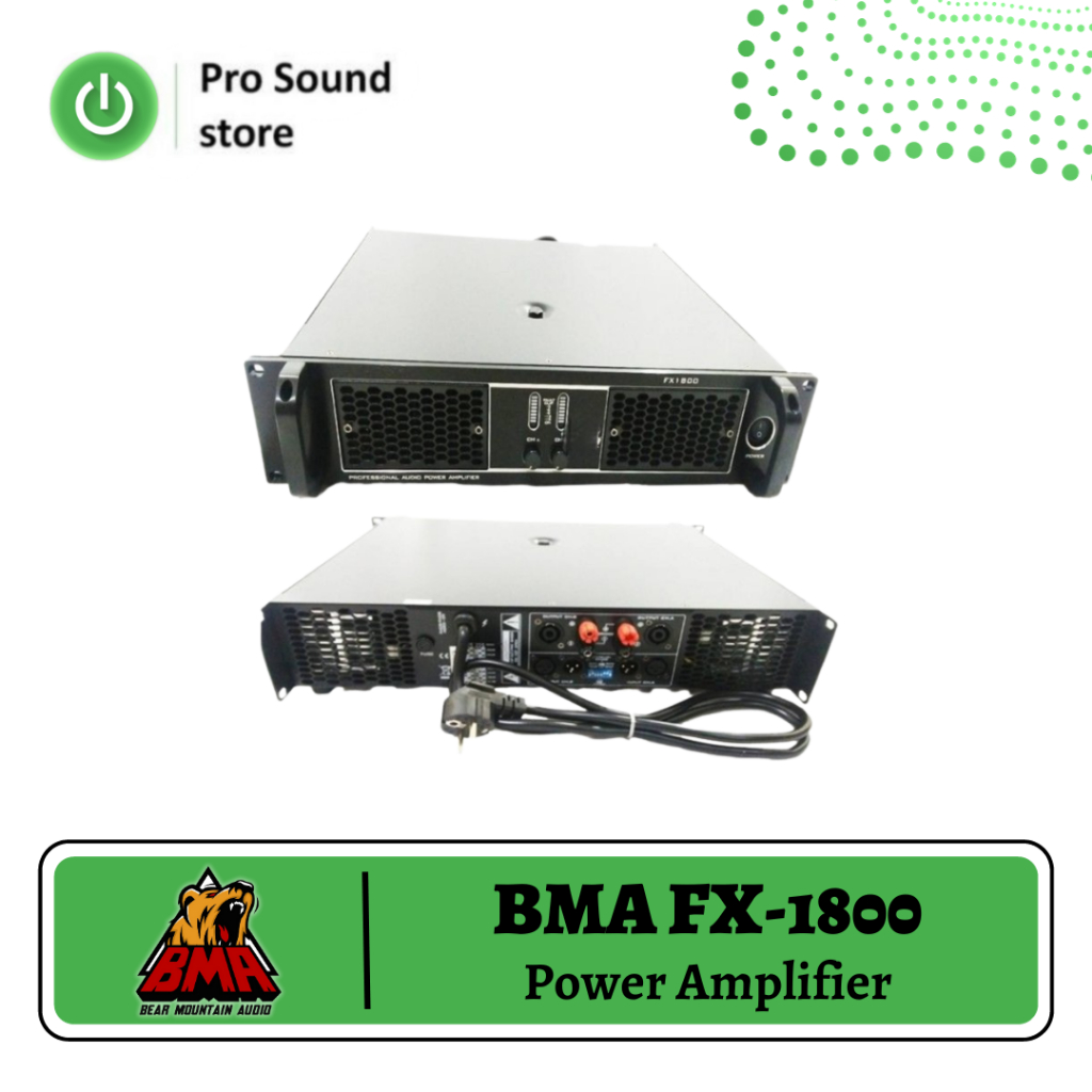 Power Amplifier BMA FX-1800