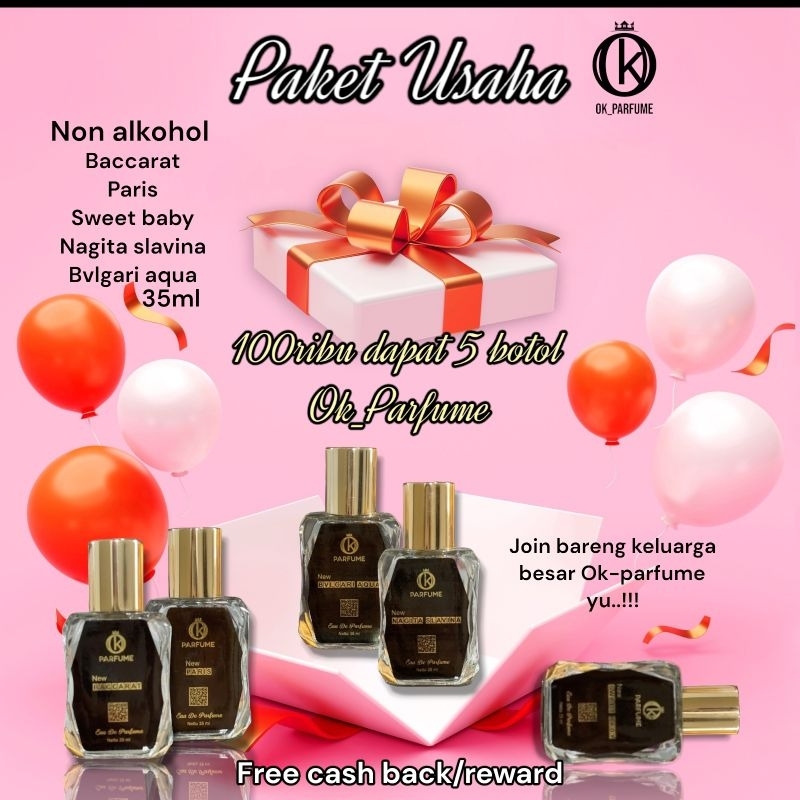 OK PARFUME PREMIUM PAKET HEMAT RESELLER