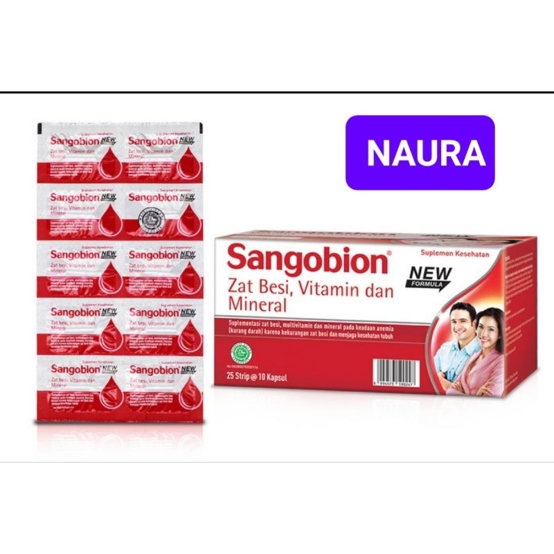 SANGOBION KAPSUL PENAMBAH DARAH