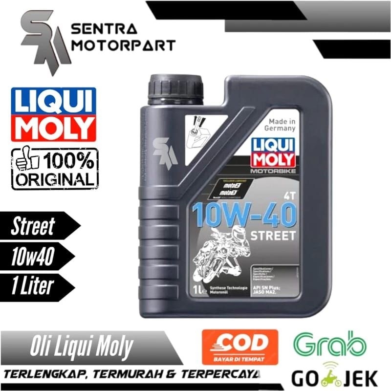 oli mesin motor LiQui Moly 1lt buat motor matic dan manual