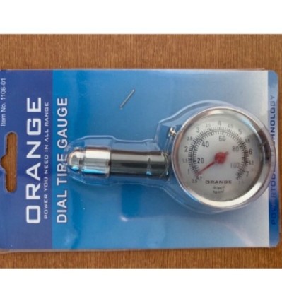 Alat ukur tekanan ban / dial tire gauge Merk orange